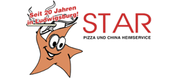 Star Pizza logo.
